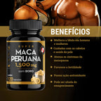 Super Maca Peruana Com Boro 120 cápsulas Suplemento Daily Life Premium