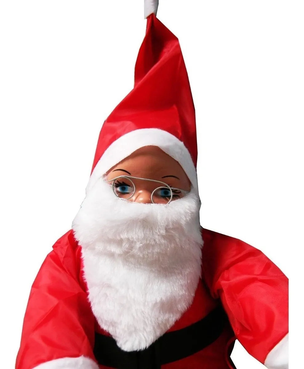 Papai Noel Subindo Escada 90cm Grande Natalino