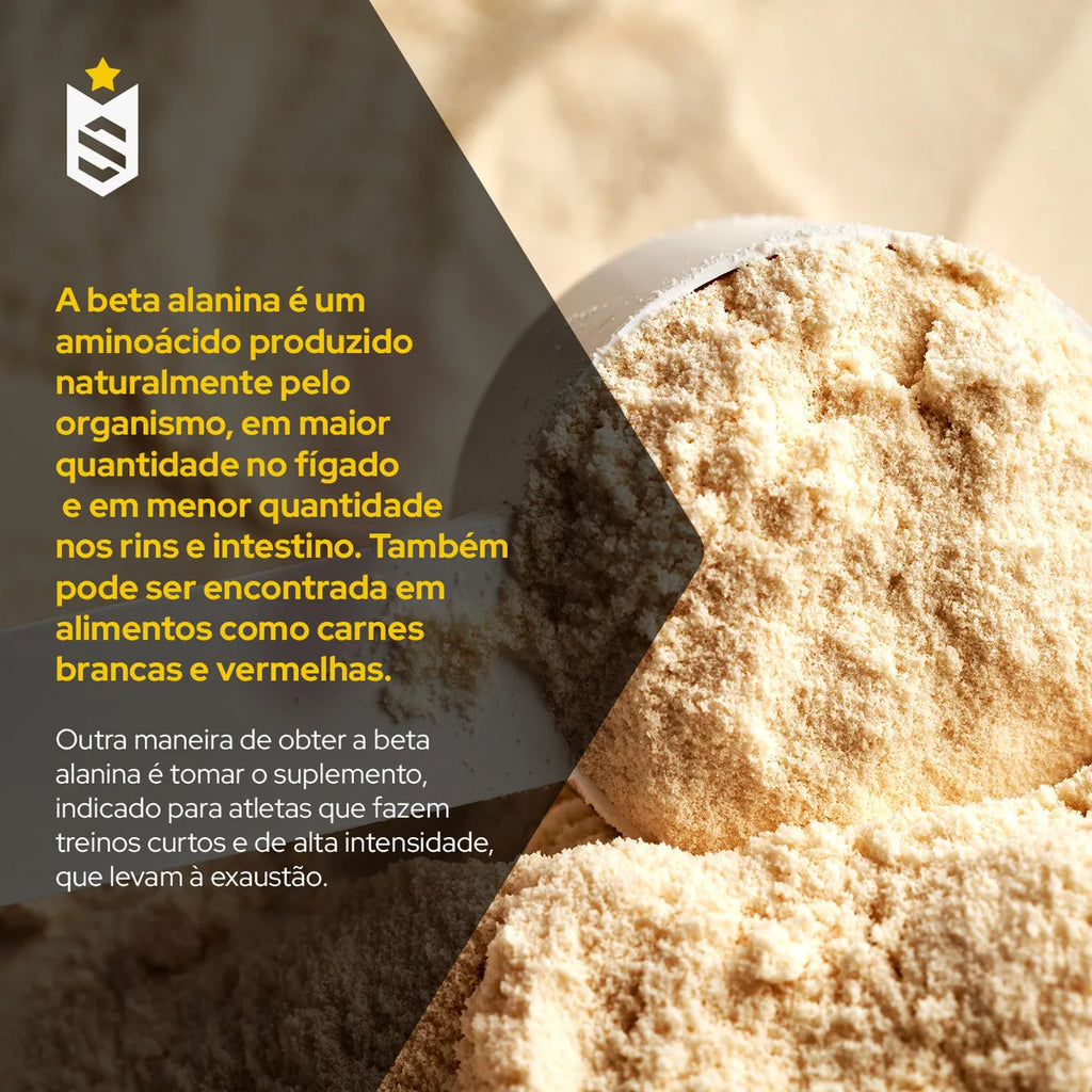 Beta Alanina Pura 500g Soldiers Nutrition Treino Performance Força