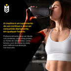 Creatina Monohidratada 500g Soldiers Nutrition 100% Pura Importada Alta Performance Músculo Treino