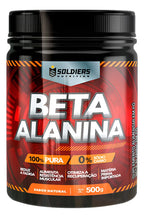 Beta Alanina Pura 500g Soldiers Nutrition Treino Performance Força