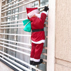 Papai Noel Subindo Escada 90cm Grande Natalino