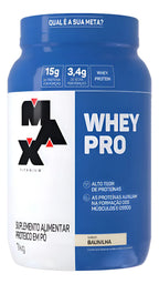 Whey Pro Max Titanium Protein Pro Com Bcaa E Aminoácidos 1kg