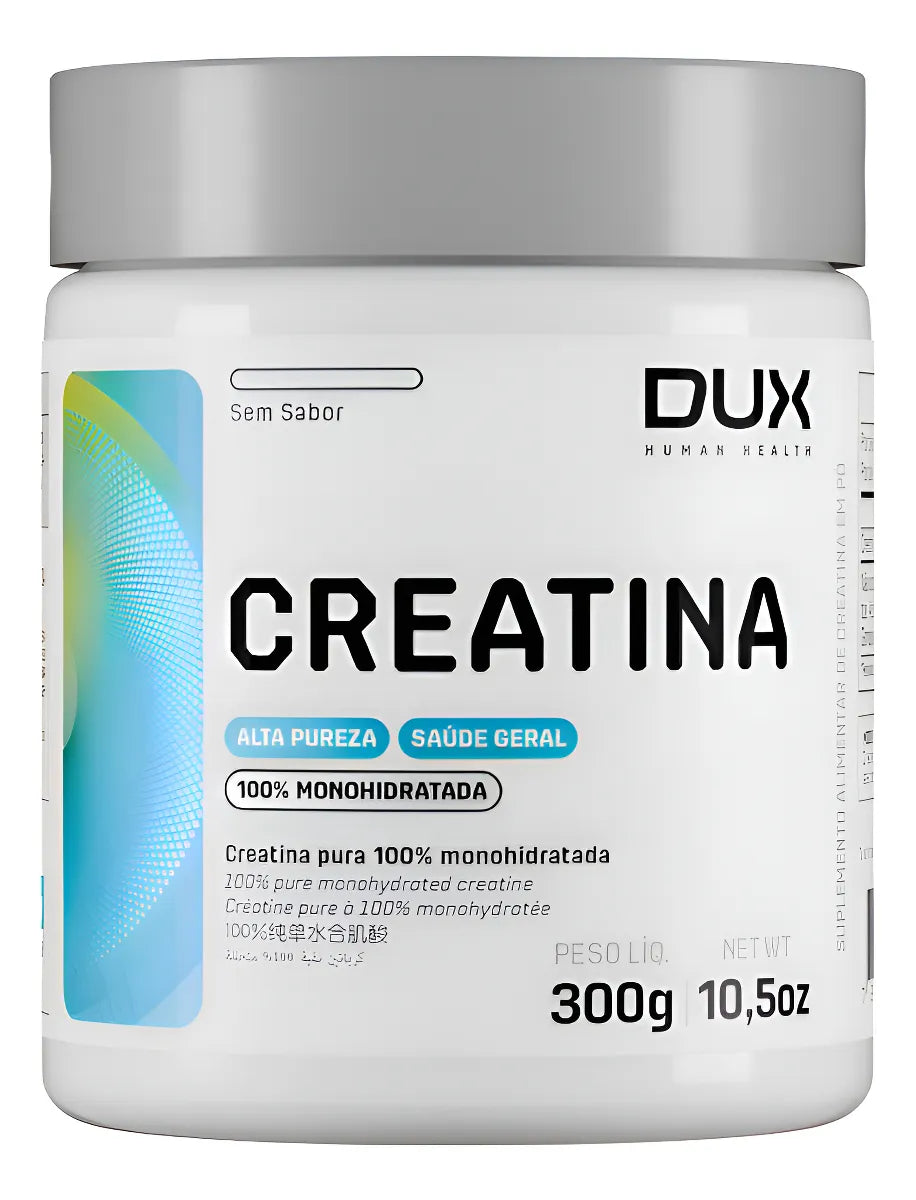Creatina Monohidratada 100% Pote 300g Dux Nutrition