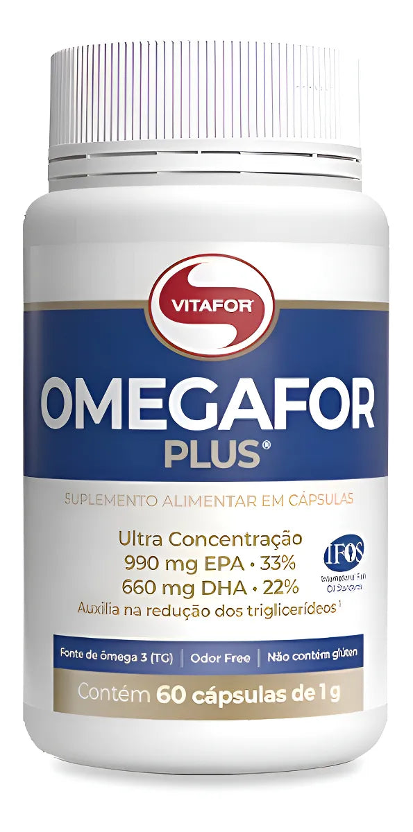 Omegafor Plus 60 Cápsulas Ômega 3 Vitafor